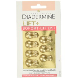 Diadermine Lift+ Sofort-Effekt Ultra-Straffende Anti-Age-Kapseln für Hals & Gesicht