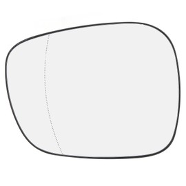 Heated Mirror Glass Scratch Resistant Weatherproof Reaview Mirror Glass with Backing Plate for X3 F25 2010 to 2014 Left: 51162991659