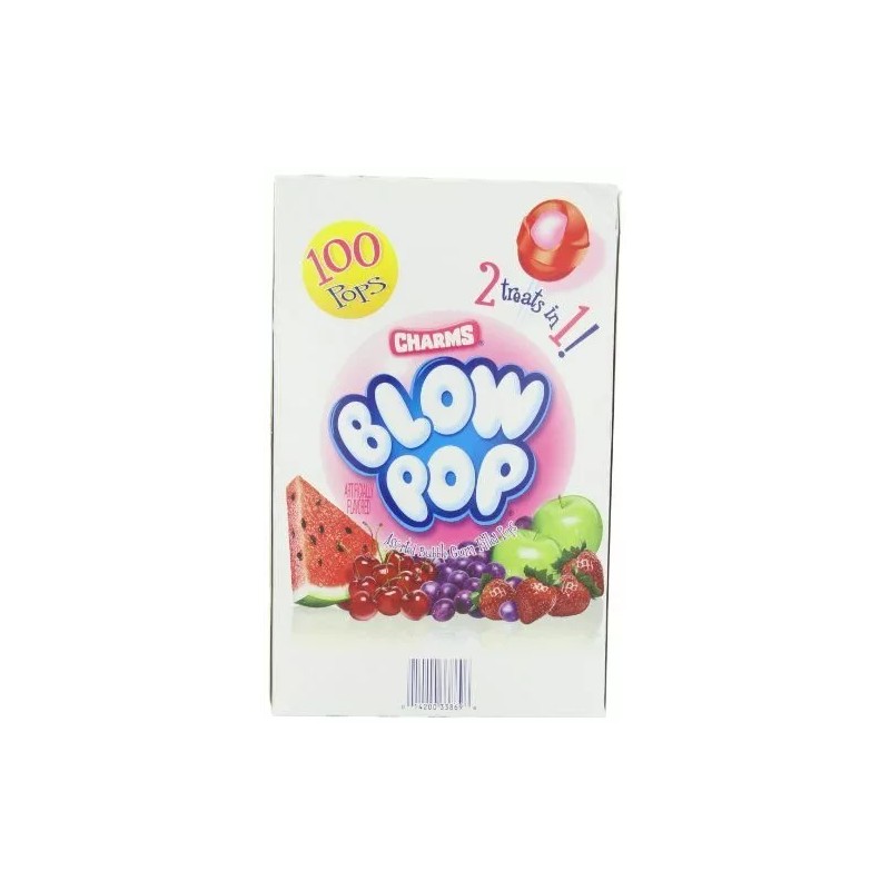Charms Blow Pops-100 Count Assorted Flavors
