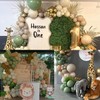 Jwssor Jungle Birthday Balloons,Wild One Party Decorations,Safari 1st Birthday Balloons