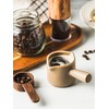 YHOJOY Espresso Measuring Cup, Ceramic Espresso Cup with Handle, Expresso