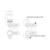 Thermostatic Radiator Valve Corner TRV White – Zeta