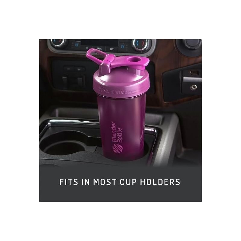 BlenderBottle Classic V2 Shaker Bottle Perfect for Protein Shakes and