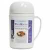 N/A Brentwood 0.5L Wide Mouth Glass Vacuum / Foam Insulated Food Thermos