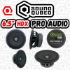 Soundqubed HDX Series Pro Audio 6.5" Speaker Mids 300w RMS