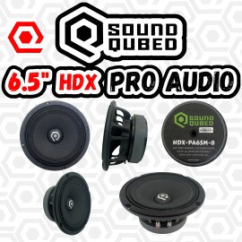 Soundqubed HDX Series Pro Audio 6.5" Speaker Mids 300w RMS 600w MAX
