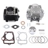 WOOSTAR 52.4mm Big Bore Cylinder and Head 66mm Valves Assembly