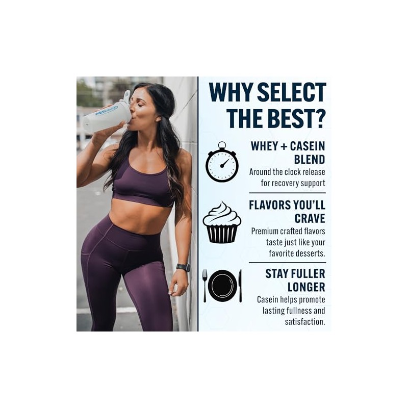 PEScience Select Protein Powder, Peanut Butter Cookie, 27 Serving, Whey