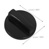 TEHAUX 2pcs Electric Oven Stove Knob Replacement Control Knobs for