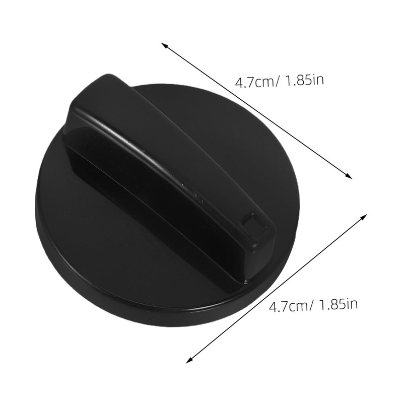 TEHAUX 2pcs Electric Oven Stove Knob Replacement Control Knobs for
