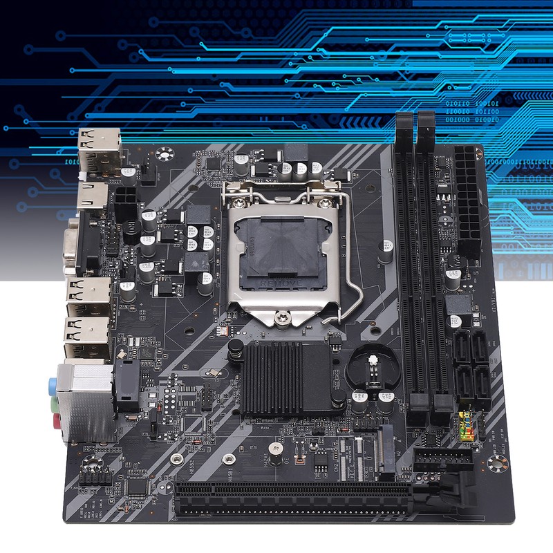 Computer Motherboard 100M Network Card 1155 Pin Dual Channel DDR3