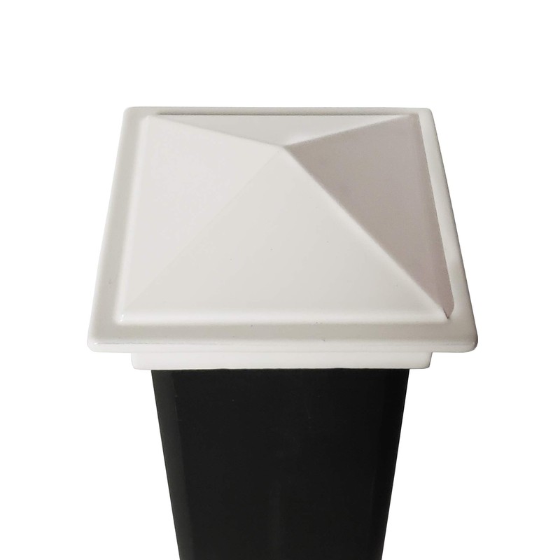 2" x 2" Aluminium Pyramid Post Cap for Metal Posts