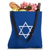 Israel flag, star of David, Judaism, support, solidarity Tote Bag