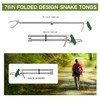 GYORGKSHI 78“ Snake Tongs Collapsible Grabber, Professional Reptile Snake Catcher