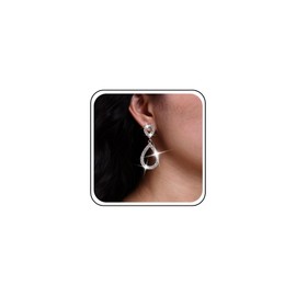 TseenYi Teardrop Chandelier Crystal Dangle Earrings Gold Rhinestone Pear Drop Earrings Pave Rhinestone Teardrop Earrings Sparkly CZ Water Drop Earrings Jewelry for Women and Girls