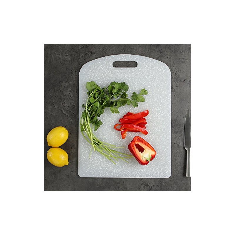 Dexas Decorator House SuperBoard Cutting Board with Rounded Corners, 12