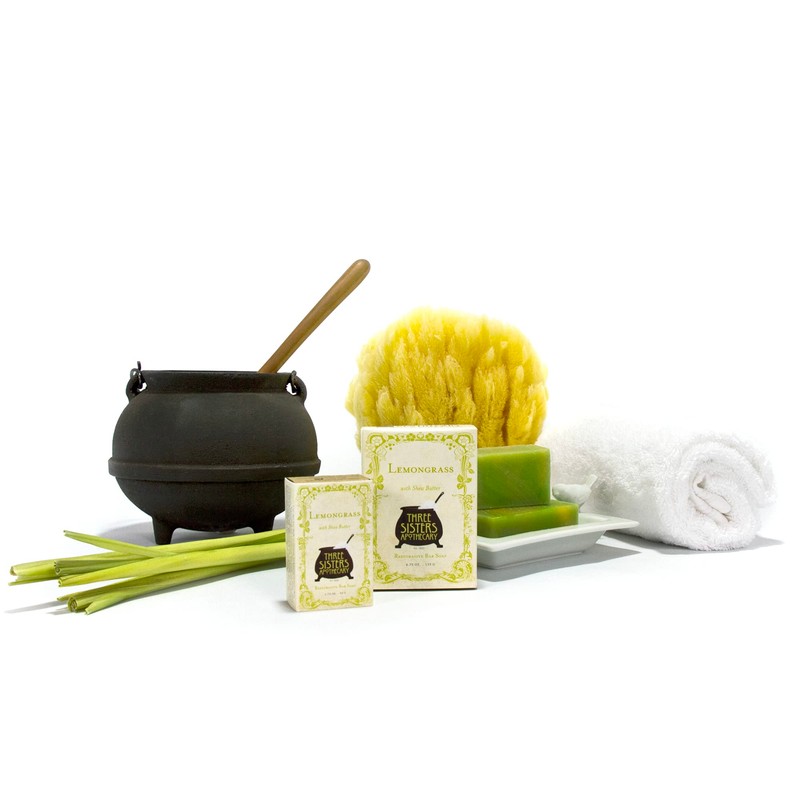 Three Sisters Apothecary 4.75 oz. Handcrafted Bar Soap (Lemongrass)