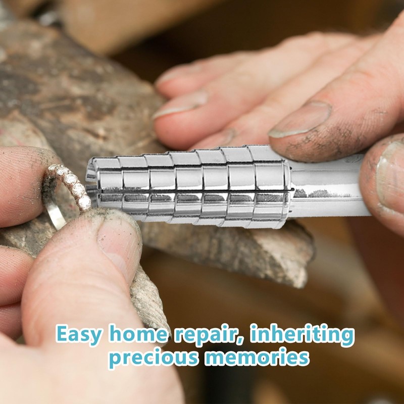 SANTUO 3pcs Ring Stretcher Tool Kit 7-14 Expanding Ring Mandrel