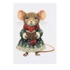 'Carol Singer Mouse' Temporary Tattoo - Water Resistant, Skin-Safe, Non-Toxic