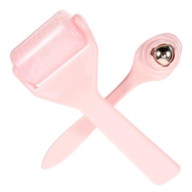 Mikinona 1Set Massager for Face and Eyes Portable Ice Facial Roller Ball Massager for Puffiness Relief Suitable for All Skin Types Travel Friendly Design