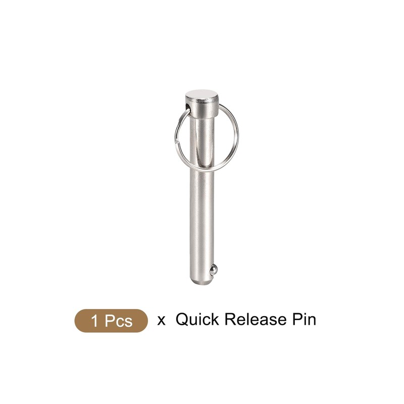 METALLIXITY Quick Release Pins (10mmx70mm), Carbon Steel Pull Pin -