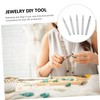OHPHCALL 5pcs Imprinter for DIY Jewelry Craft Durable Stamping Tools