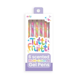 Ooly Ooly Scented Tutti Fruitti Color Changing Gel Pens Set of 6-1.00mm NIB, Easter Activities for Kids, Color Changing as you Write, Pens for Kids, Adults, Art and Stationery Supplies