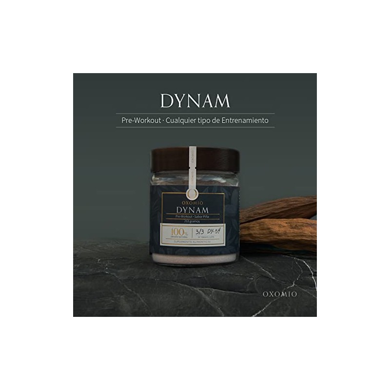 Dynam de OXOMIO - Endure (Pre-Workout (25 porciones) L-Citrulina DL-Malato