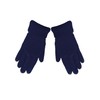Black 3 Piece Fleece Hat Scarf & Glove Matching Set