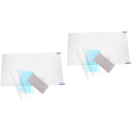 TEHAUX 2pcs Laptop Privacy Screen Protector Peeping Film Dual Sided Glare Compatible with All Notebook Models Protects Anytime Anywhere