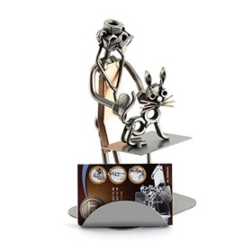 Screw Manikin Vet with Business Card Holder
