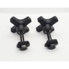ComsenMed Rollator knob,Replacement Arm Adjustment Knobs for Rollator,1Pair(2PCS), Black