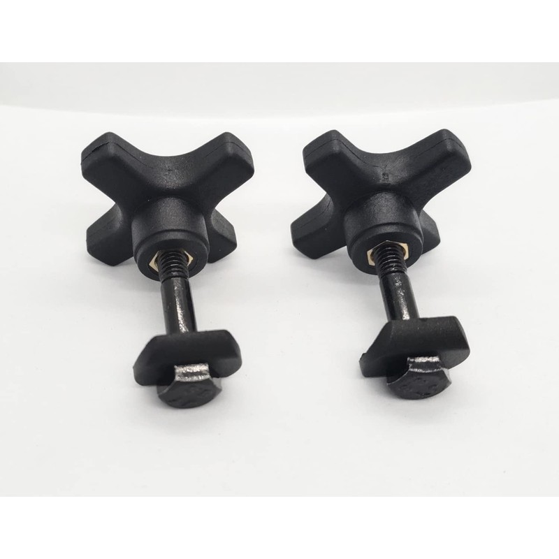 ComsenMed Rollator knob,Replacement Arm Adjustment Knobs for Rollator,1Pair(2PCS), Black