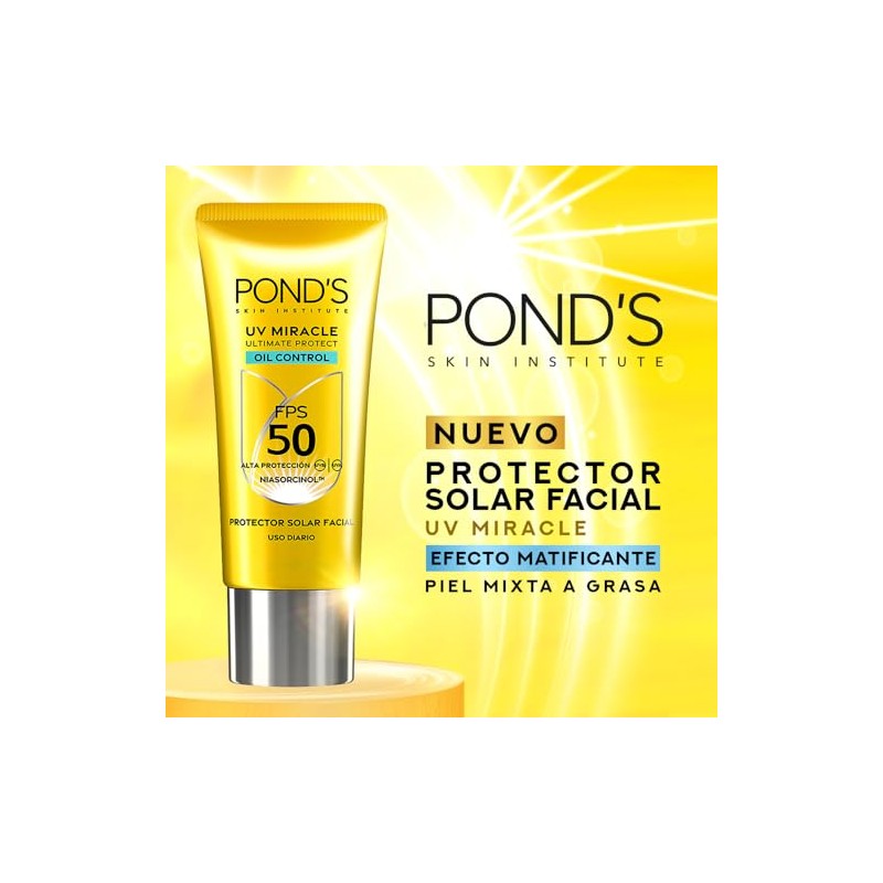 POND'S Protector Solar Facial 50 FPS UV Miracle Oil Control,