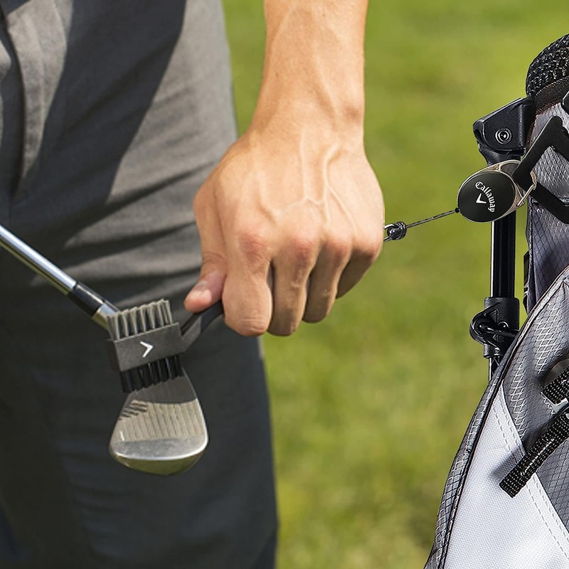 Callaway Golf Club Brush with Carabiner Keychain
