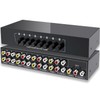 FlyroadUp RCA AV Switch 8 in 1 Out Composite Video