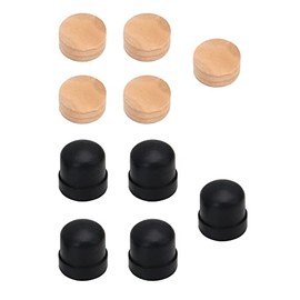 BQLZR Trombone Slide Rubber End Tip Bumper & 9.5mm Dia Trumbone Cork Pads Pack of 5