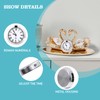 GETUOPT 1-1/2 Inch (37 mm) Round Quartz Clock Insert with