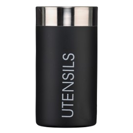 Premier Housewares 508523 Liberty Utensil Holder - Black, H18 x W10 x D10cm