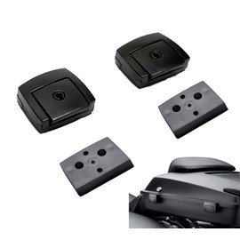 Motorcycle Tour Pack Pak Latch + Spacers Fit for Harley 1980-2013 Touring Electra Road Glide Classic FLHTC FLHTCU Police FLHTP FLHTCUSE8 Ultra Limited FLHT