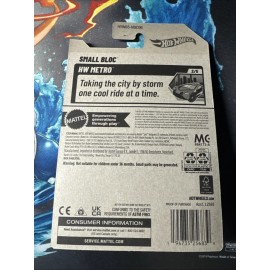 Mattel Hot Wheels 2025 Small Bloc #007 Yellow  W/ Protector