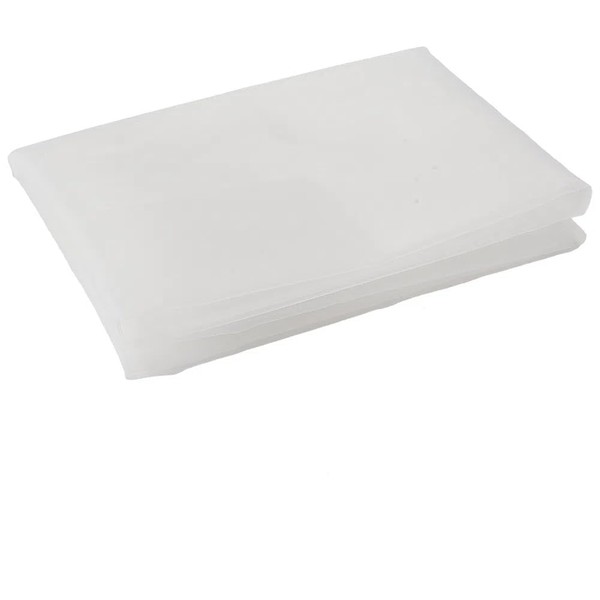 AHANDMAKER Nylon Mesh Filter Fabric, 100 Mesh, White, 78.7 x