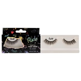 Rude Cosmetics Essential Faux Mink 3D Lashes - Delicate Pair Women 1 Pc