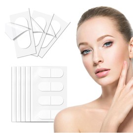 Pack of 160 Facelift Stickers for Women, Invisible Face Lift Patch for V-Shape Face, Face Lifting Tape, Makeup Facelift Tools for Tightening the Skin on the Face on the Neck and on Saggy Eyes
