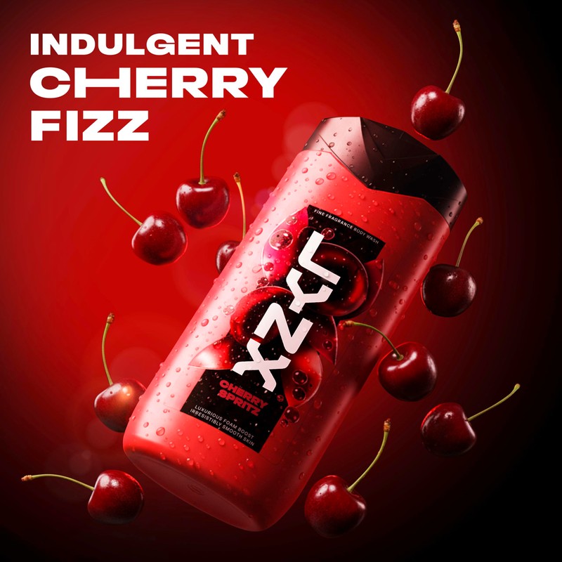 Lynx Fine Fragrance Cherry Spritz Body Wash 400 ml