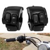 HCmotorku Motorcycle 1" 25mm Handlebar Switch Control with Wiring Harness