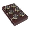 6Pcs Mule Mug Holder Set Sturdy Hammered Cocktail Drink Beer