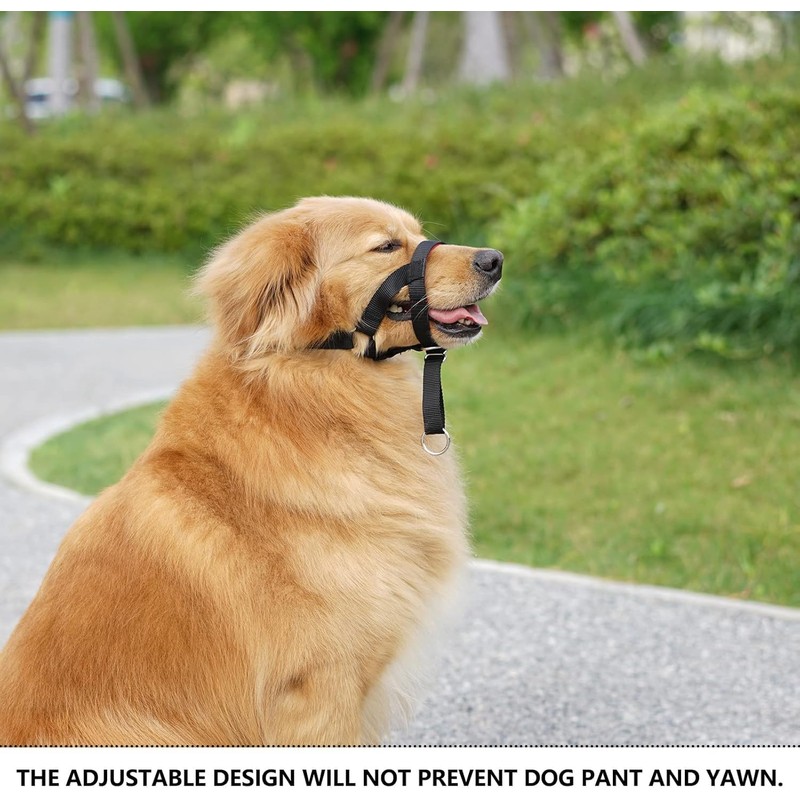 ILEPARK Dog Head Collar with Padded Fabric, Head Harness for