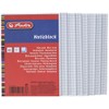 Herlitz 170639 spiral notebook A6, 50 sheets, pack of 8