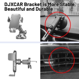 DJXCAR Car Phone Holder Fits for 2021-2025 8 inch Nissan Rogue/2019-2025 Altima/2020-2025 Sentra, Car Phone Mount Snugly fit Dashboard, Fits 4.7-7 inch Phones,360°Rotable, Easy to Install.